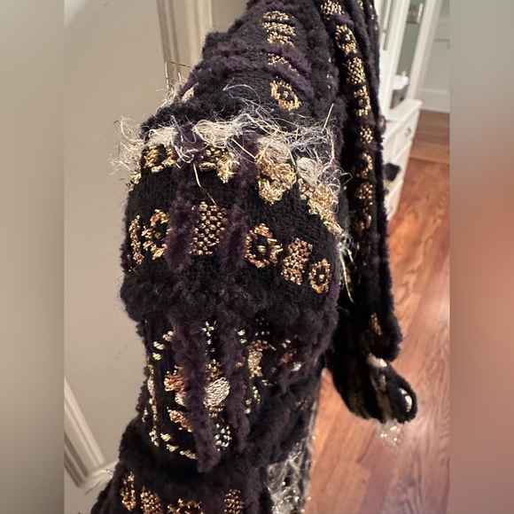 Smythe Metallic Boucle Jacket NWT sz8 - Picture 6 of 9